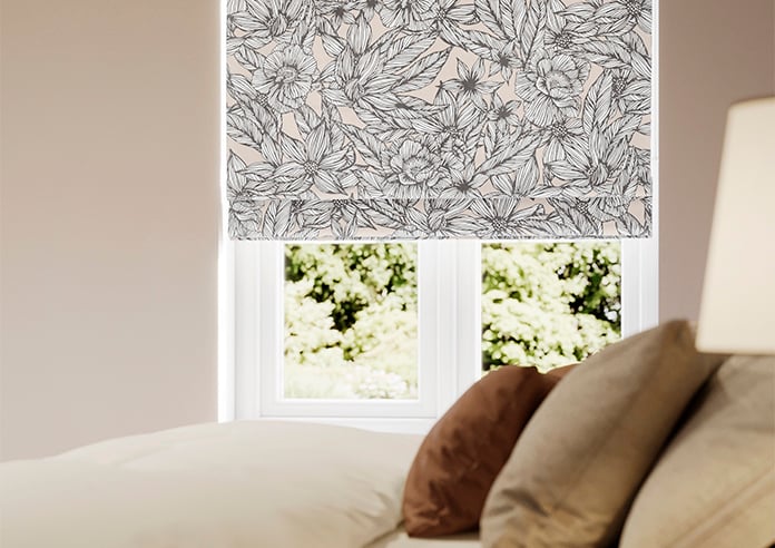 Ted Baker Velvet Vietnam, Linen Grey - Roman Blind - Image 5